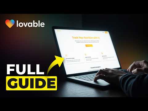 Build Web Apps with AI—No Coding Required! Full Lovable Tutorial